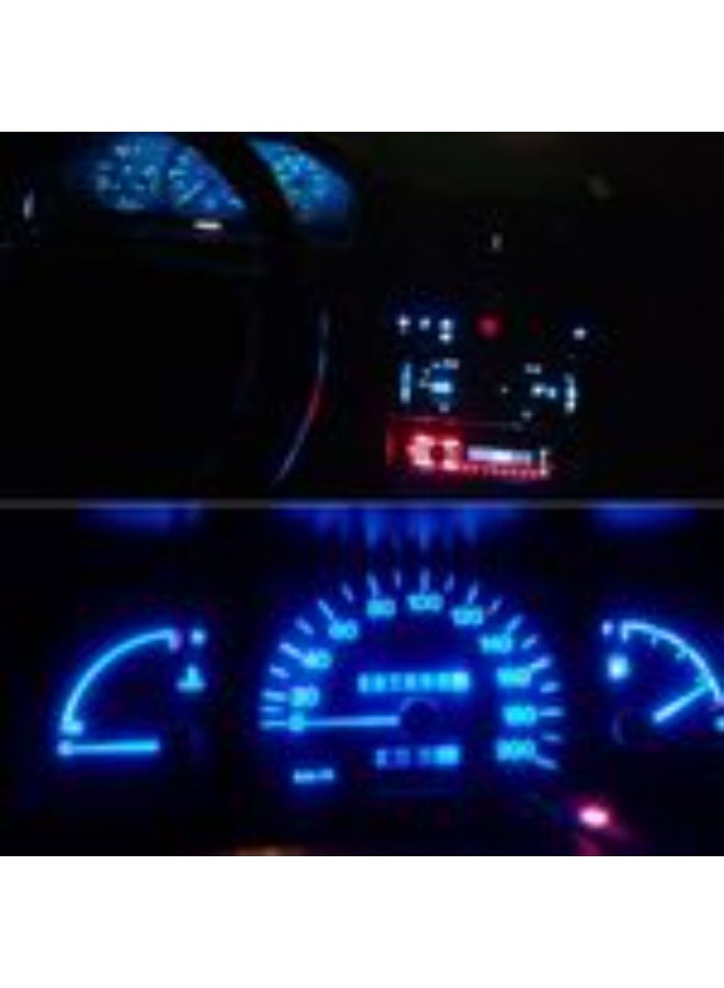 T5 Car Dashboard with 0.2 Watt LED Lamp (10 Pieces, White) - Image 2